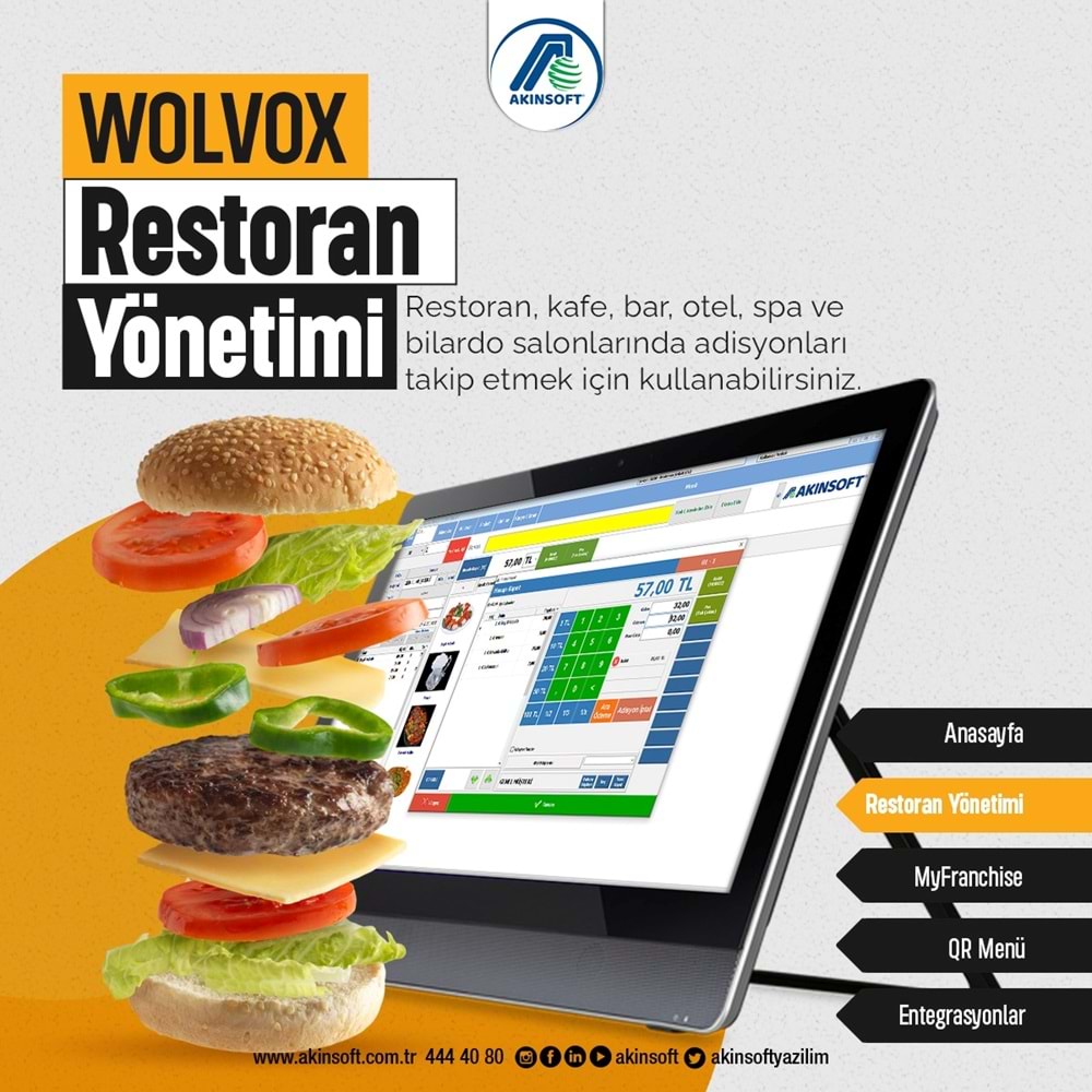 Akınsoft Restaurant Lite